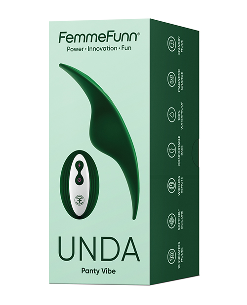 Femme Funn Unda Thin Panty Vibe - Dark Green Femme Funn Unda Thin Panty Vibe - Dark Green