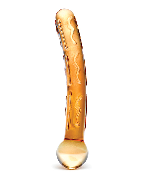 Glas Tickler Dildo - Orange Glas Tickler Dildo - Orange