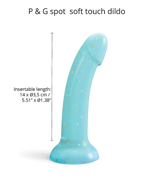 Love to Love Curved Suction Cup Dildolls Nightfall - Blue Love to Love Curved Suction Cup Dildolls Nightfall - Blue