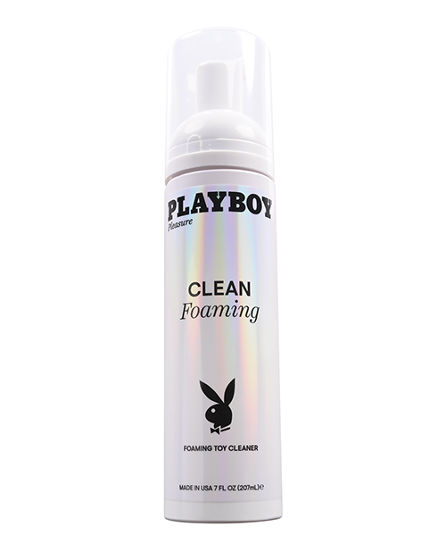 Playboy Pleasure Clean Foaming Toy Cleaner - 7 oz Playboy Pleasure Clean Foaming Toy Cleaner - 7 oz