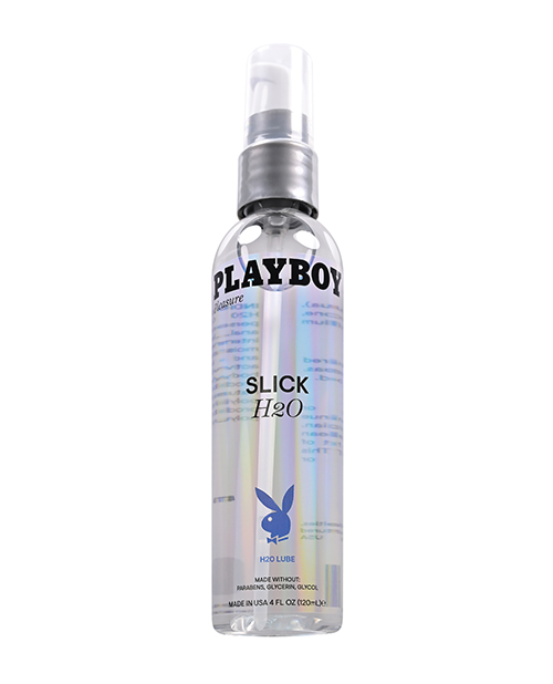 Playboy Pleasure Slick H20 Lubricant - 4 oz Playboy Pleasure Slick H20 Lubricant - 4 oz