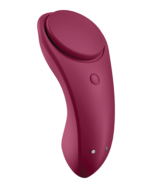 Satisfyer Sexy Secret Panty Vibrator - Red Wine Satisfyer Sexy Secret Panty Vibrator - Red Wine