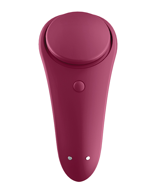 Satisfyer Sexy Secret Panty Vibrator - Red Wine Satisfyer Sexy Secret Panty Vibrator - Red Wine
