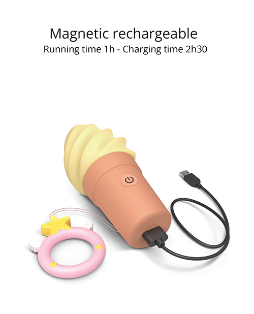 Love to Love Cand'ice Ice Cream Cone Stimulator - Vanilla Pop Love to Love Cand'ice Ice Cream Cone Stimulator - Vanilla Pop