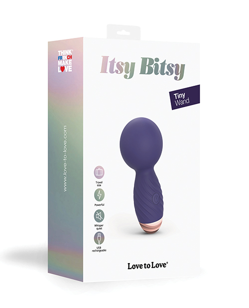 Love to Love Itsy Bitsy Mini Wand - Midnight Indigo Love to Love Itsy Bitsy Mini Wand - Midnight Indigo