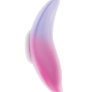 Evolved Paradise Panty Curved Panty Vibe w-Remote Control - Pink-Purple