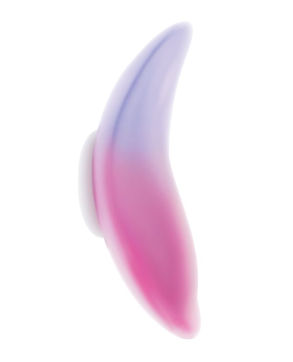 Evolved Paradise Panty Curved Panty Vibe w-Remote Control - Pink-Purple