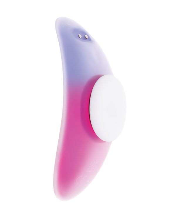 Evolved Paradise Panty Curved Panty Vibe w-Remote Control - Pink-Purple